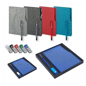 Defter & Kalem & Usb Set